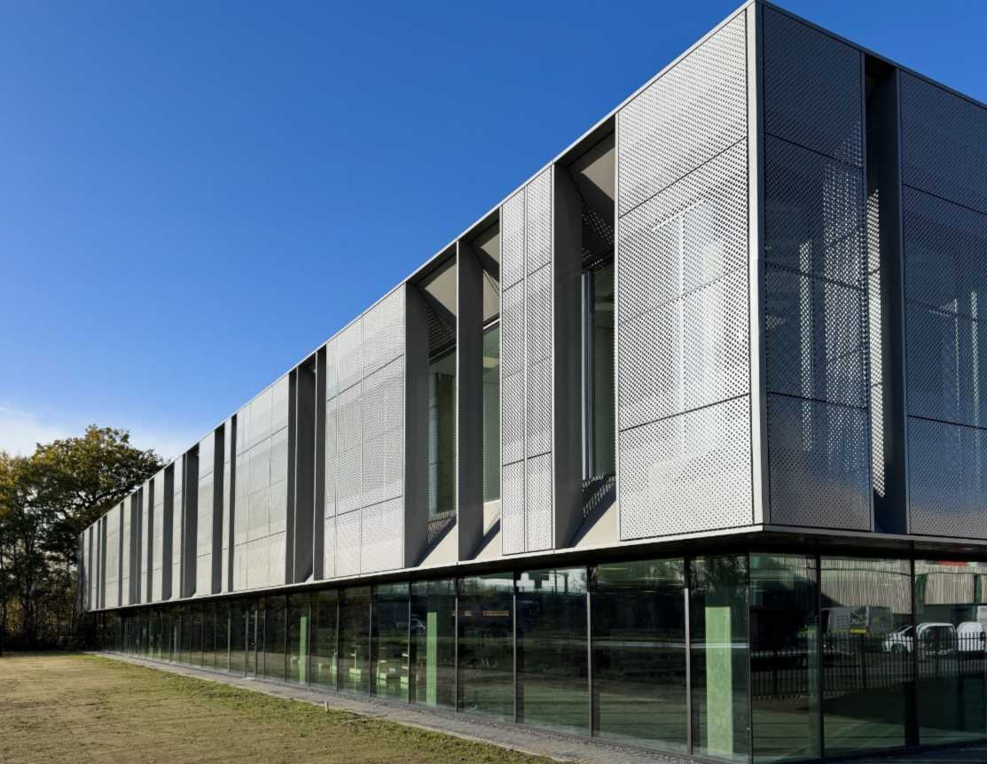 Brandwerende vliesgevel