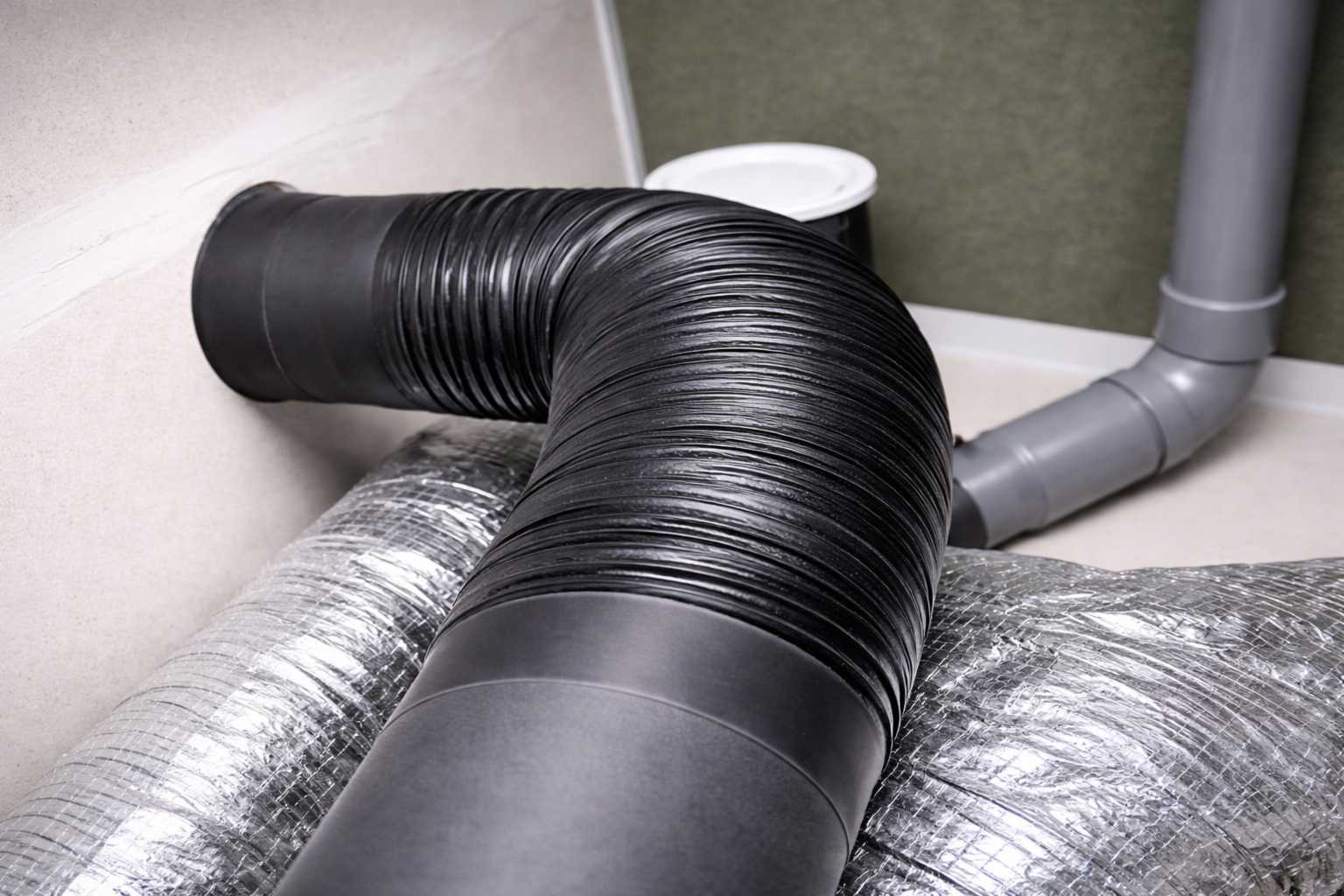 Oversized ventilatieslangen en geluiddempers: sneller monteren met minder handelingen