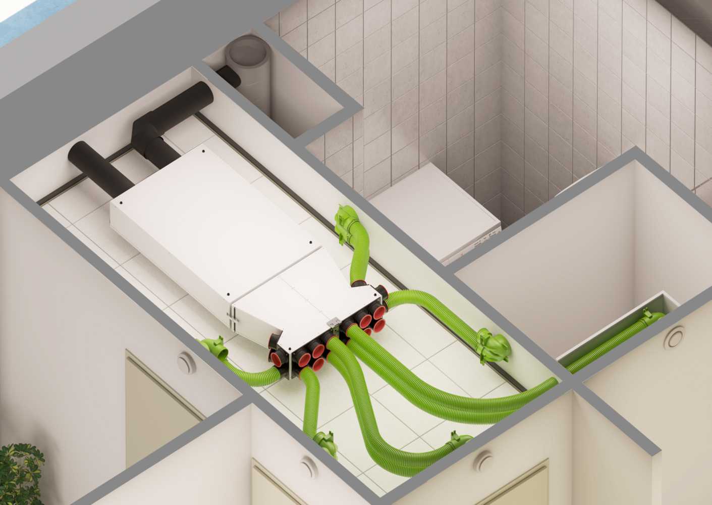 Compacte WTW-oplossingen geven ruimte voor renovatie