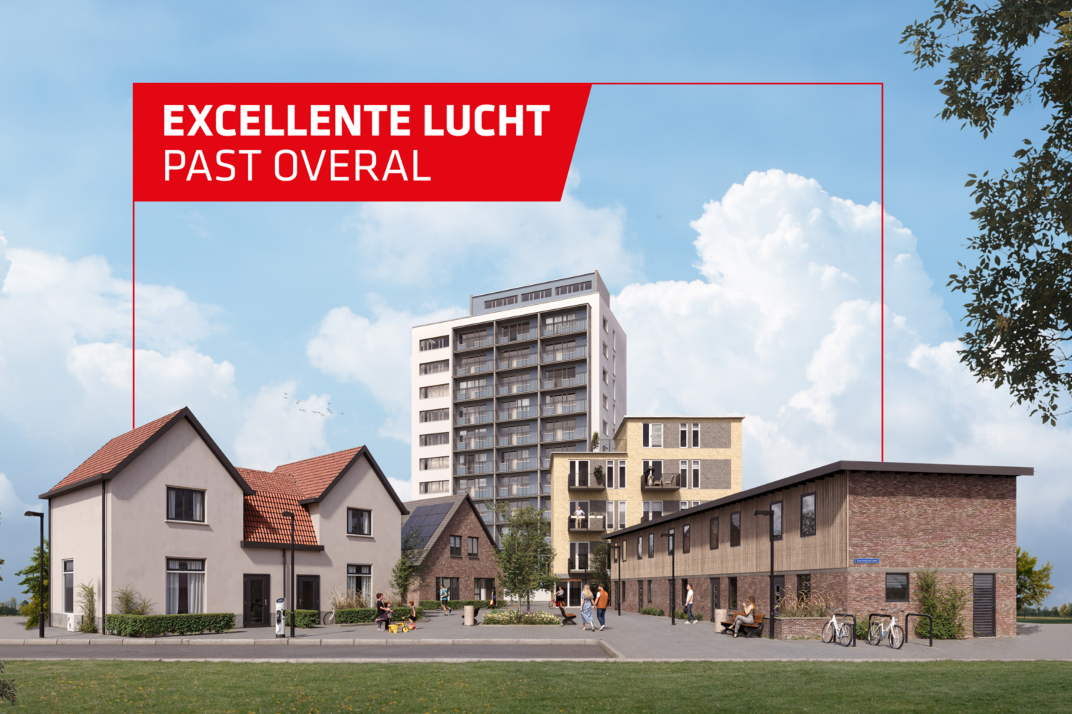 Excellente lucht past overal