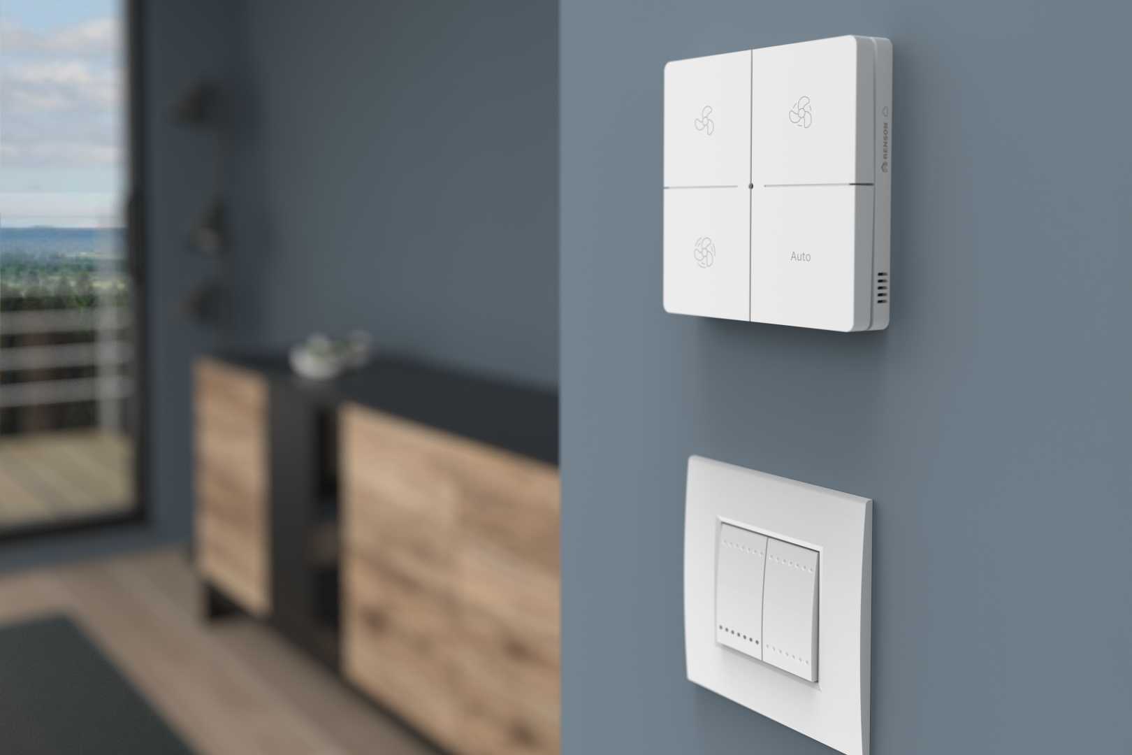 Nieuw: ruimtesensoren voor Flux ventilatie-units Nieuw: ruimtesensoren voor Flux ventilatie-units