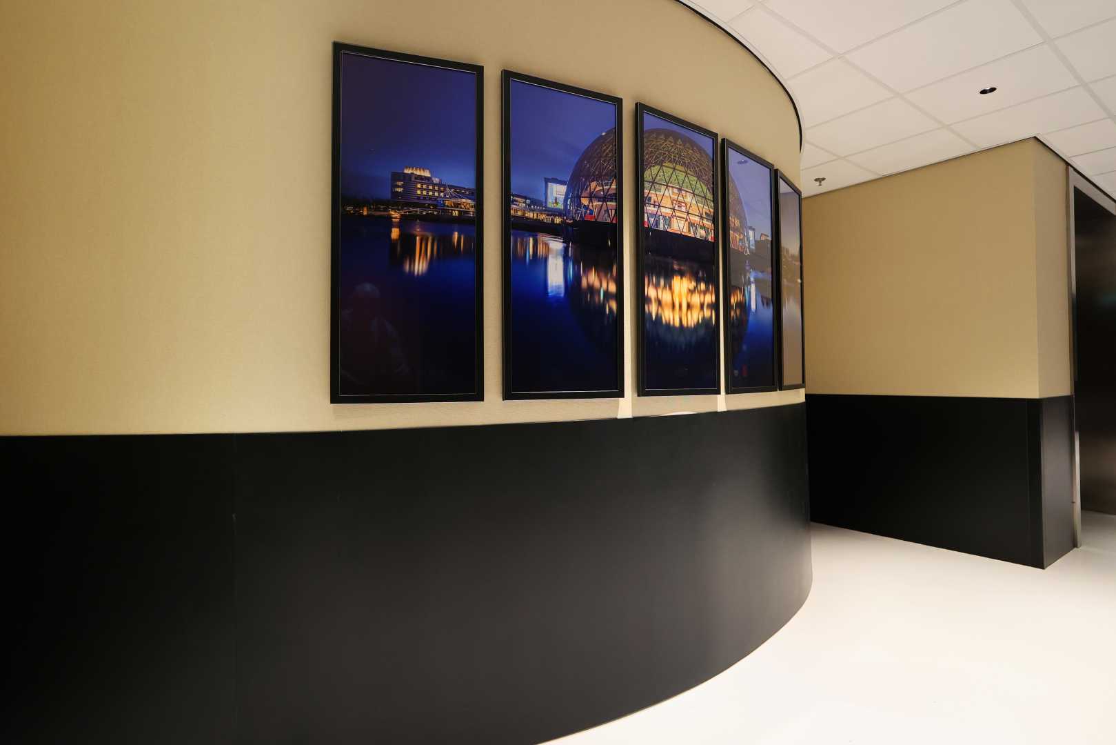 Wandbescherming als stijlstatement in het AFAS Theater door Storax