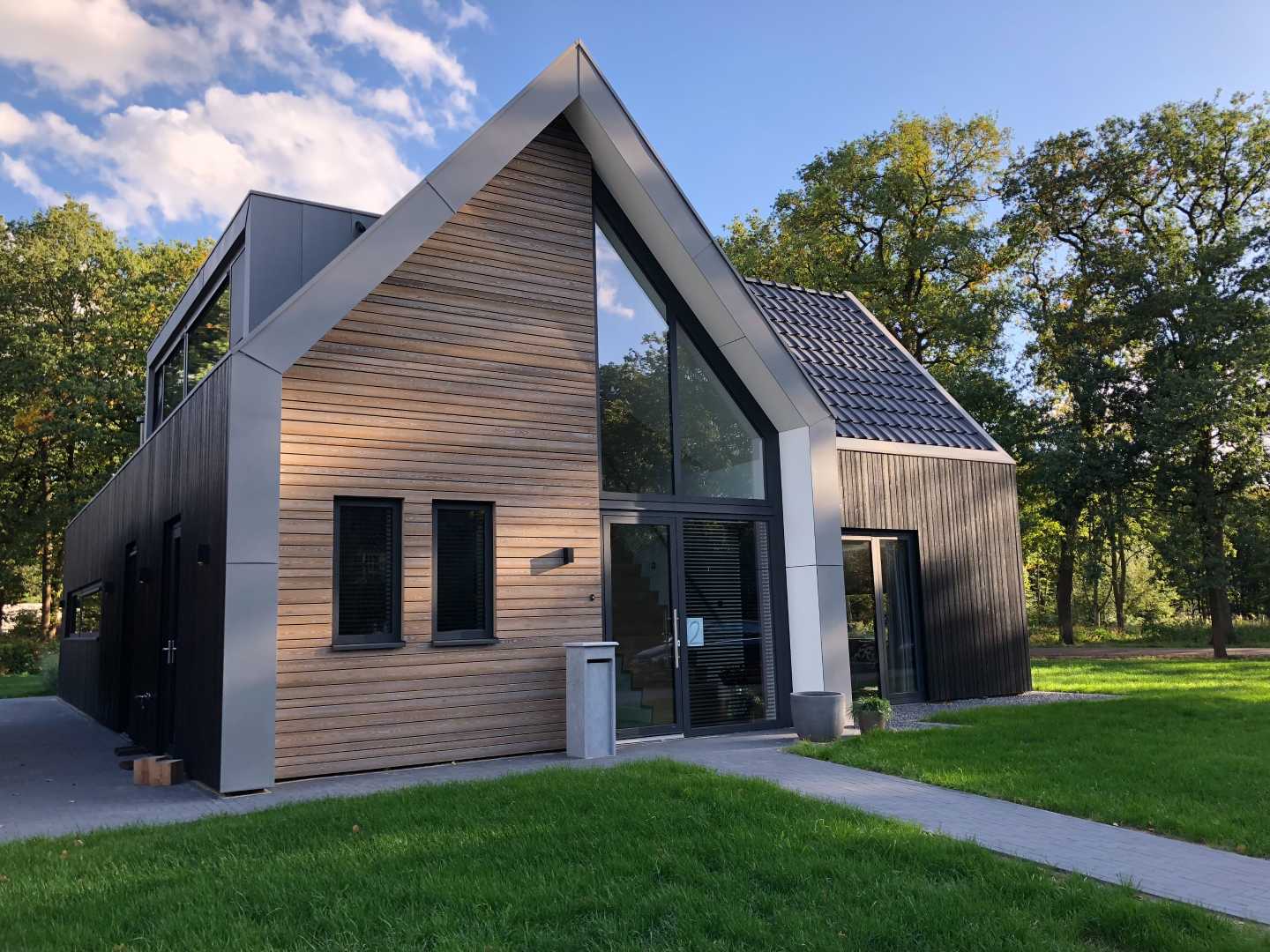 Moderne schuurwoning aan de Vorgersweg op landgoed 't Vaneker