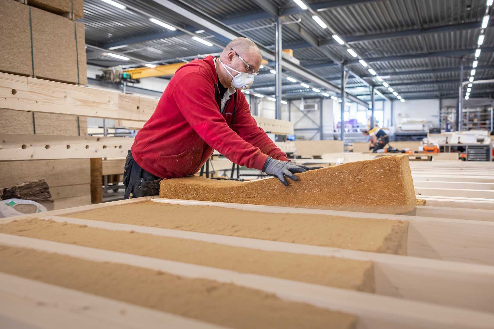 Prefab WOOD houtvezelisolatie Prefab WOOD houtvezelisolatie